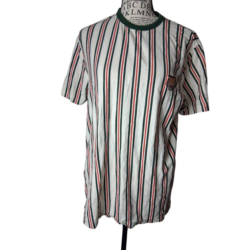 Cactus man Womens medium striped Tee